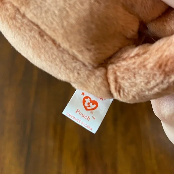 Ty “pouch” beanie baby
